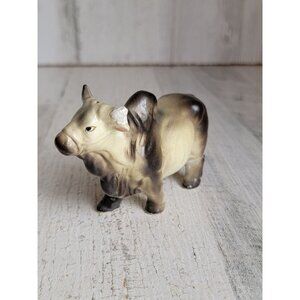Vinatge brahma bull‎ AS IS pepper salt shaker Japan figure